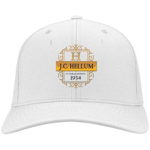 J.C. Hellum Funeral Homes CP80 Port & Co. Twill Cap