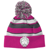 NFD&MA 223835 Holloway Striped Beanie with Pom