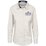 Shiloh Baptist Church L608 Port Authority Ladies' LS Blouse