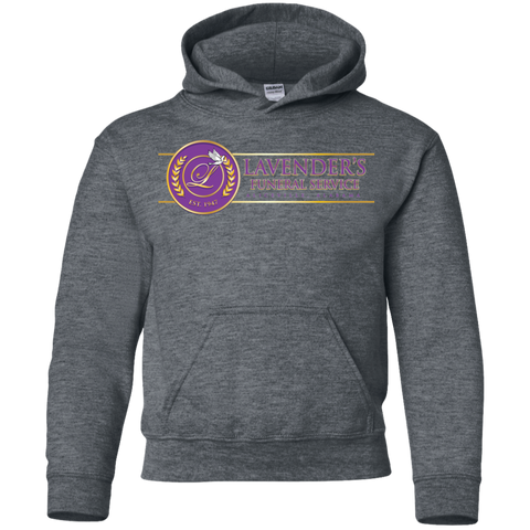 Lavenders Funeral Service G185B Gildan Youth Pullover Hoodie