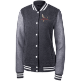 Tri-Cities Funeral Home LST270 Sport-Tek Women's Fleece Letterman Jacket