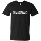 Georgia Dental Society (GDS) 982 Anvil Men's Printed V-Neck T-Shirt