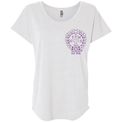 NFD&MA NL6760 Next Level Ladies' Triblend Dolman Sleeve
