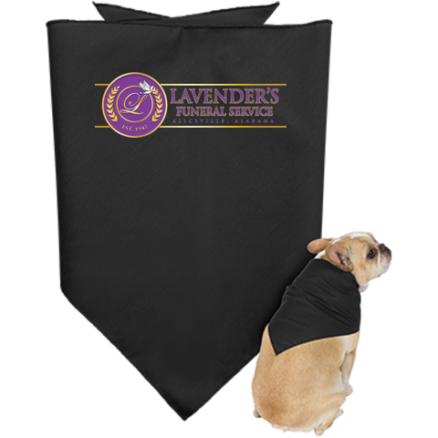 Lavenders Funeral Service 3905 Doggie Bandana