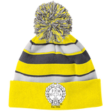 NFD&MA 223835 Holloway Striped Beanie with Pom