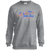 Phase 3 BarberShop PC90Y Port and Co. Youth Crewneck Sweatshirt