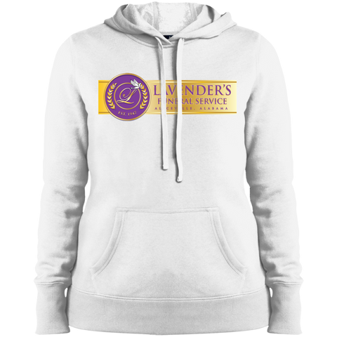Lavenders Funeral Service LST254 Sport-Tek Ladies' Pullover Hooded Sweatshirt