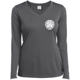 NFD&MA LST353LS Sport-Tek Ladies' LS Performance V-Neck T-Shirt