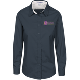 Lavenders Funeral Service L608 Port Authority Ladies' LS Blouse