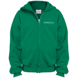 AFD&MA PC90YZH Port & Co. Youth Full Zip Hoodie