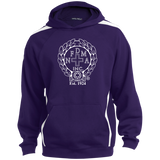 NFD&MA ST265 Sport-Tek Sleeve Stripe Sweatshirt with Jersey Lined Hood