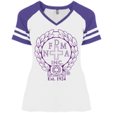 NFD&MA DM476 Disctrict Ladies' Game V-Neck T-Shirt