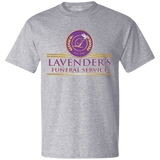 Lavenders Funeral Service 5180 Hanes Beefy T-Shirt