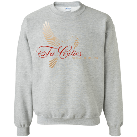 Tri-Cities Funeral Home G180 Gildan Crewneck Pullover Sweatshirt  8 oz.