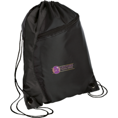 Lavenders Funeral Service BG80 Port & Company Colorblock Cinch Pack