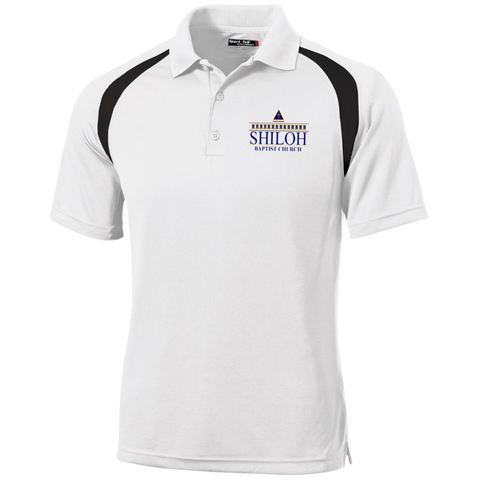 Shiloh Baptist Church T476 Sport-Tek Moisture-Wicking Tag-Free Golf Shirt