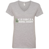 Georgia Dental Society (GDS) 88VL Anvil Ladies' V-Neck T-Shirt