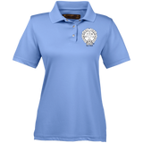 NFD&MA M345W Harriton Ladies' Snap Placket Performance Polo