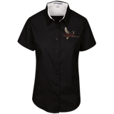 Tri-Cities Funeral Home L508 Port Authority Ladies' Short Sleeve Easy Care Shirt