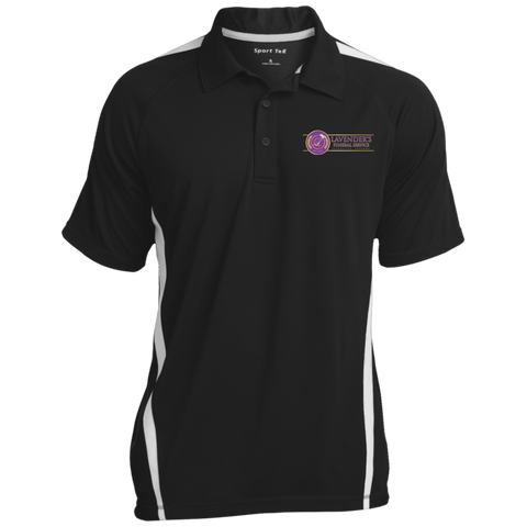 Lavenders Funeral Service ST685 Sport-Tek Men's Colorblock 3-Button Polo