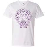 NFD&MA 982 Anvil Men's Printed V-Neck T-Shirt