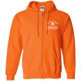 Burke Landscape Management G186 Gildan Zip Up Hooded Sweatshirt