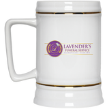 Lavenders Funeral Service 22217 Beer Stein 22oz.