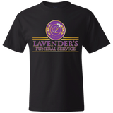 Lavenders Funeral Service 5180 Hanes Beefy T-Shirt