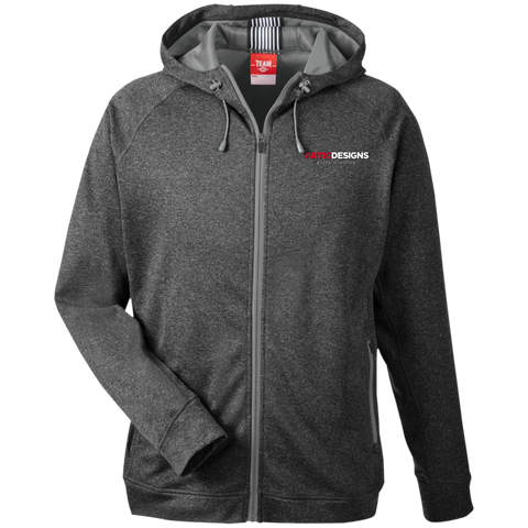 Artic Designs TT38 Team 365 Men's Heathered Performance Hooded Jacket
