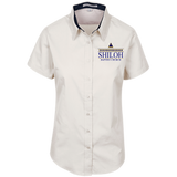 Shiloh Baptist Church L508 Port Authority Ladies' Short Sleeve Easy Care Shirt