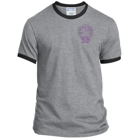NFD&MA PC54R Port & Co. Ringer Tee