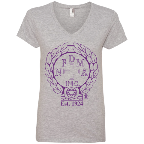 NFD&MA 88VL Anvil Ladies' V-Neck T-Shirt