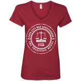 Gate City Bar 88VL Anvil Ladies' V-Neck T-Shirt