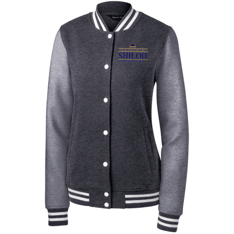 Shiloh Baptist Church LST270 Sport-Tek Women's Fleece Letterman Jacket