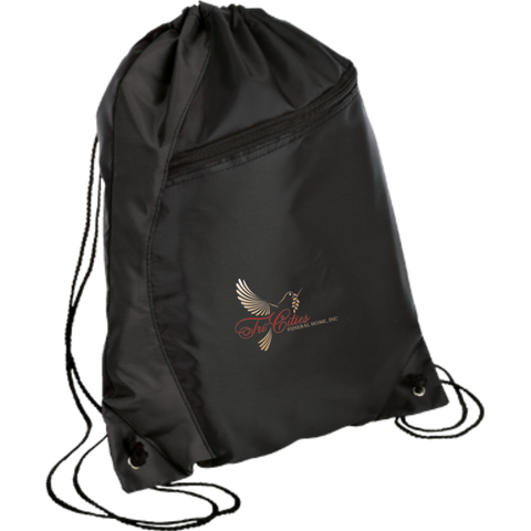 Tri-Cities Funeral Home BG80 Port & Company Colorblock Cinch Pack