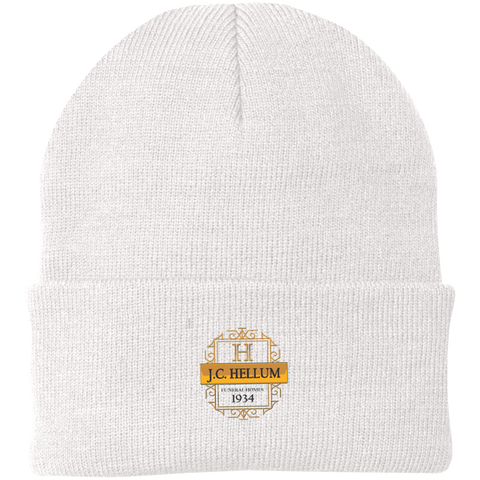 J.C. Hellum Funeral Homes CP90 Port Authority Knit Cap