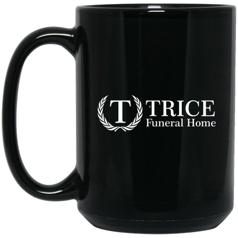 Trice Funeral Home BM15OZ 15 oz. Black Mug
