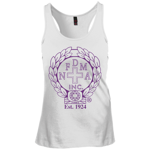 NFD&MA DT237 District Junior's Racerback Tank Top