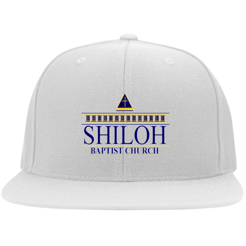 Shiloh Baptist Church 6297F Yupoong Flat Bill Twill Flexfit Cap