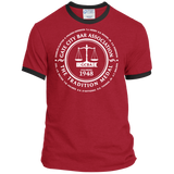 Gate City Bar PC54R Port & Co. Ringer Tee