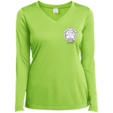 NFD&MA LST353LS Sport-Tek Ladies' LS Performance V-Neck T-Shirt