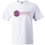Lavenders Funeral Service 5180 Hanes Beefy T-Shirt