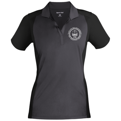 Gate City Bar Association LST652 Sport-Tek Ladies' Colorblock Sport-Wick Polo