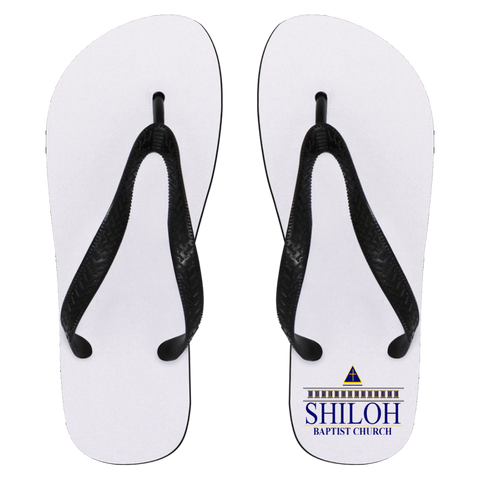 Shiloh Baptist Church 72032 Flip Flops - Small