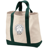 NFD&MA B400 Port & Co. 2-Tone Shopping Tote