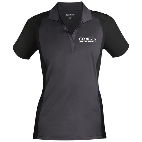 Georgia Dental Society (GDS) LST652 Sport-Tek Ladies' Colorblock Sport-Wick Polo