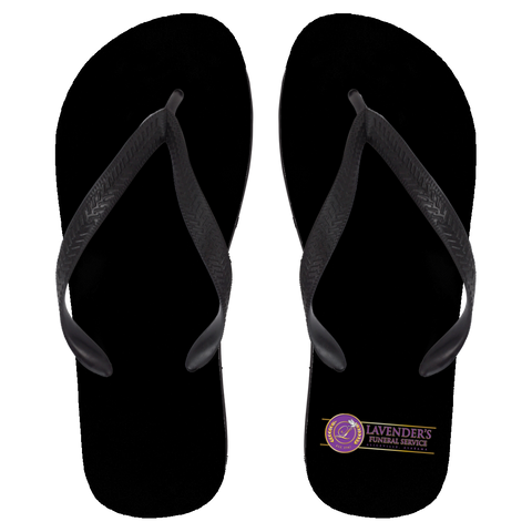 Lavenders Funeral Service 72030 Flip Flops - Large