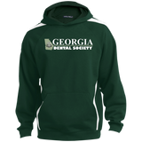 Georgia Dental Society (GDS) ST265 Sport-Tek Sleeve Stripe Sweatshirt with Jersey Lined Hood
