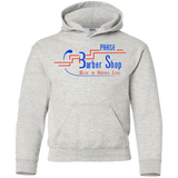 Phase 3 BarberShop G185B Gildan Youth Pullover Hoodie