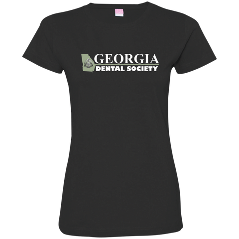 Georgia Dental Society (GDS) 3516 LAT Ladies' Fine Jersey T-Shirt